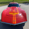 Présence d'un bossage de capot pour Filtre à air V8 EDELBROCK
Toit targa T-Top en 2 parties escamotable avec housse de rangement.
Carburateur quadruple corps polie en aluminium 650 CFM Type PROFORM .
Tuyau de carburant en caoutchouc synthétique protégé par tresse perform-O-FLEX d’Earl -
Raccords & Adaptateurs de tuyaux de mamelon unique d’auto-fit.
Collecteurs d’admission EDELBROCK -
Couvres culasses et le couvercle de filtre à air chromé EDELBROCK
Collecteurs échappements HOOKER Tubes Silencieux Performance et 2 pots d’échappement latéraux Type Hooker homologué.
Lame arrière en composite Type 