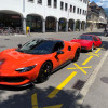 Équipement en option
Assist: Assistance au parcage à l'avant et derie
Assist: Caméra de recul
Ceintures de sécurité à 4 points
Dekor: Cavallino auf Kopfstütze genäht
Dekor: Standartnähte
Décor: Incrustations dans le tableau de bord en carbone
Décor: doublure du tunnel central en carbone
Garniture de pavillon en cuir, couleur de votre choix
Roues: Jantes sport 20
